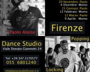Stage Popping, Locking House con Paolo Aloise e Moreno Mostarda a Firenze